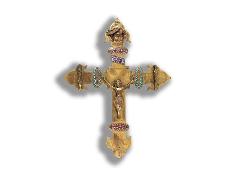 Prozessionskreuz des 15./ 16. Jahrhunderts